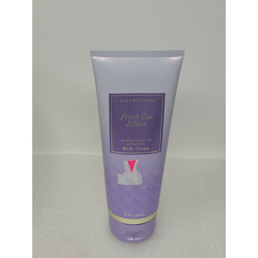 Bath & Body Works FRESH CUT LILACS Ultra Shea Body Cream 8 oz /226 g