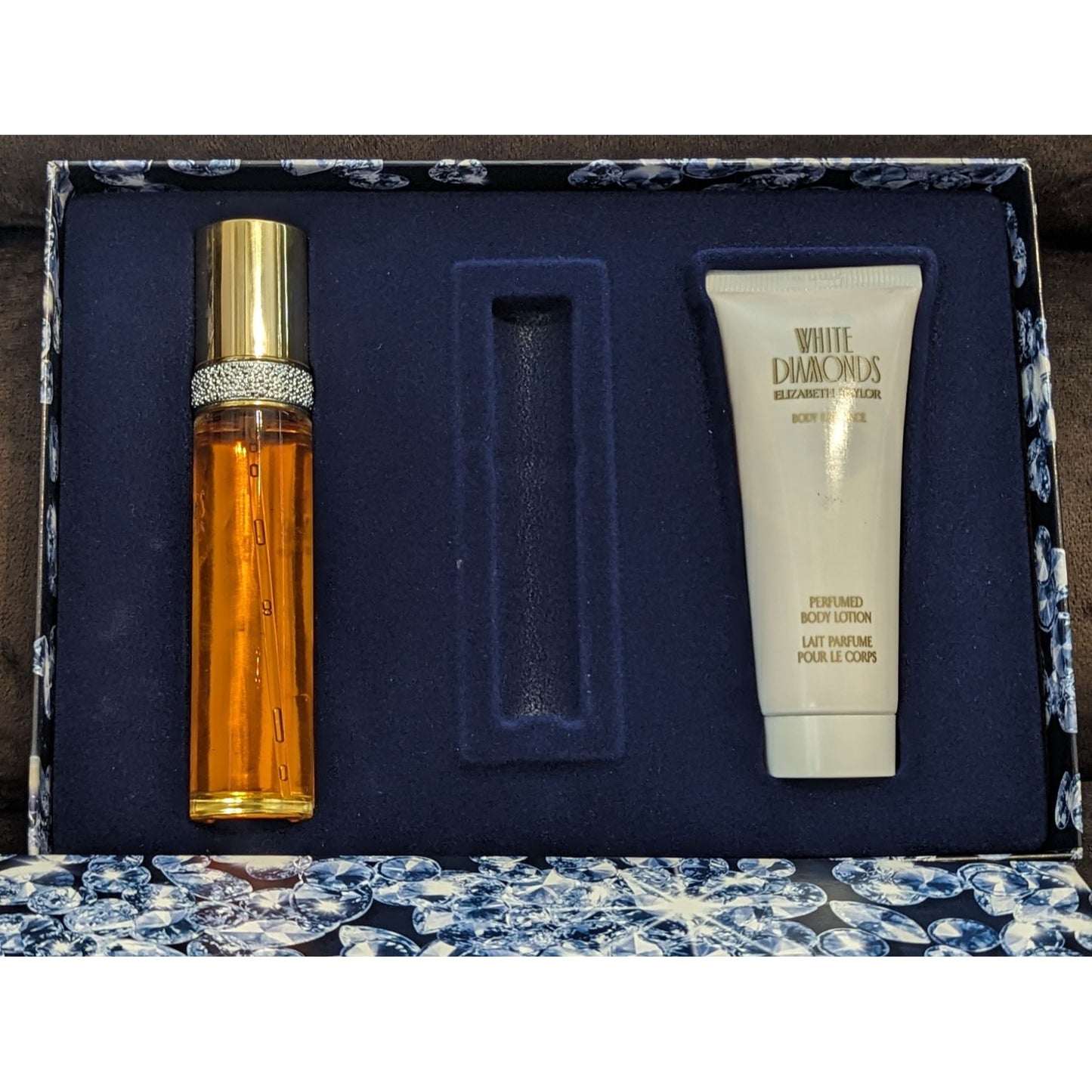 Elizabeth Taylor White Diamonds Gift Set 2 Piece Perfume & Lotion