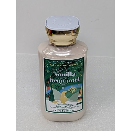 Bath & Body Works Vanilla Bean Noel Daily Nourishing Body Lotion 8 oz