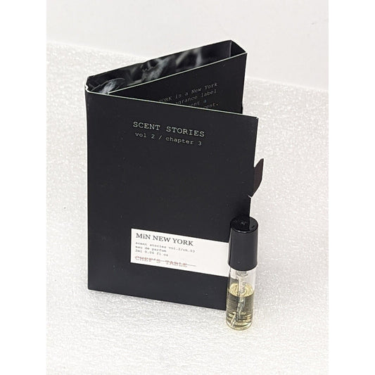 Min New York Scent Stories Vol.2/Ch.03 Chef's Table Perfume Sample .06 oz Parfum