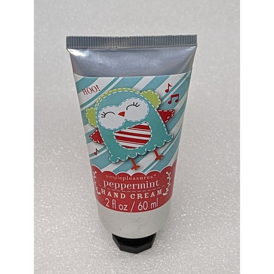 Simple Pleasures Peppermint Hand Cream 2 oz