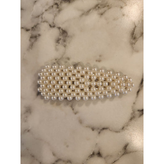 Elegant Faux Pearl Hair Clip Barrette