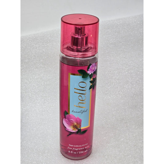 Bath & Body Works Fine Fragrance Mist Spray Hello Beautiful 8 fl oz