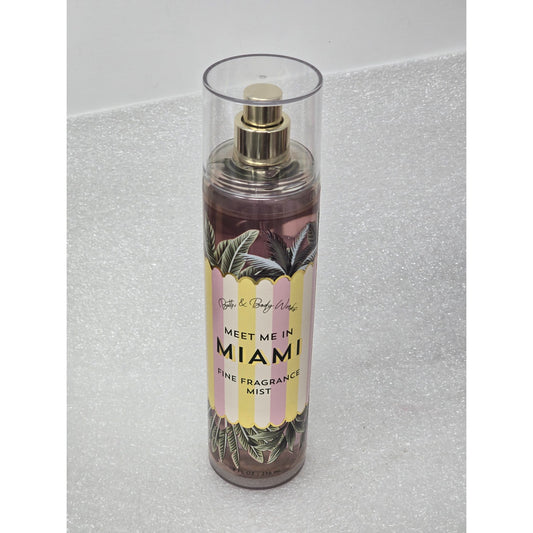Bath & Body Works Meet Me In Miami Fine Fragrance Mist 8 Oz