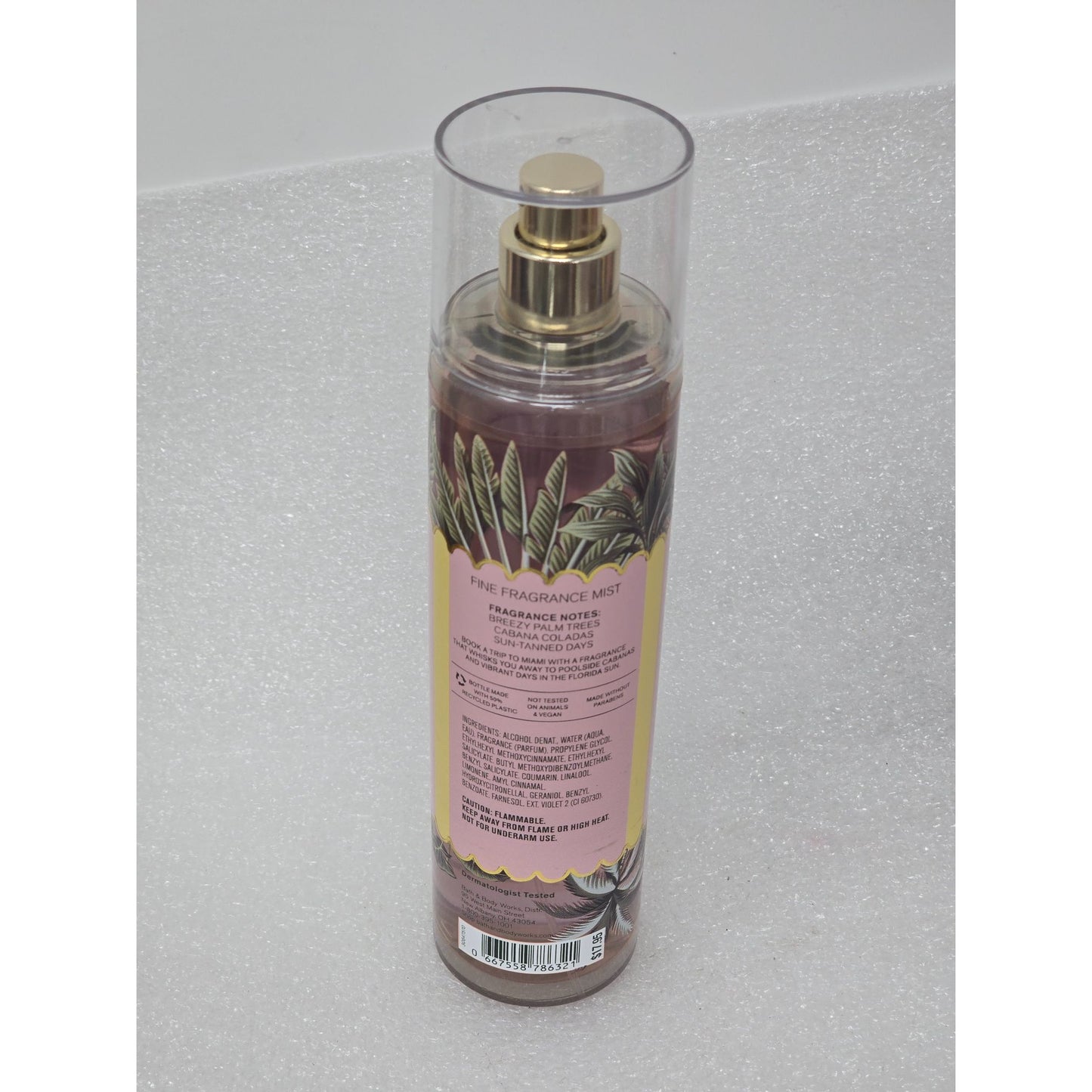 Bath & Body Works Meet Me In Miami Fine Fragrance Mist 8 Oz