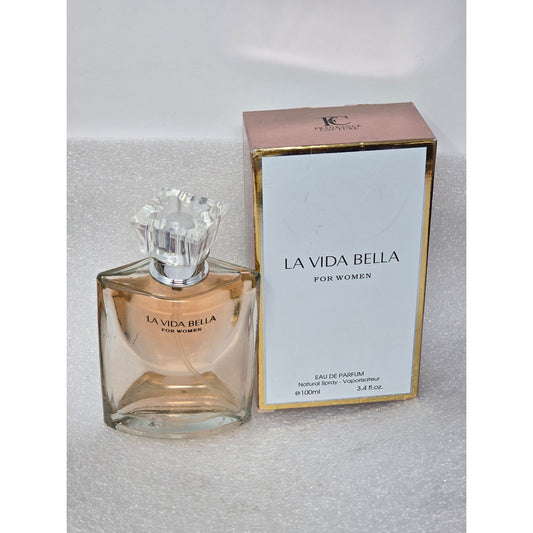 La Vida Bella Eau De Parfum For Women 3.4 Oz. Elegant Fragrance By Fragrance Couture