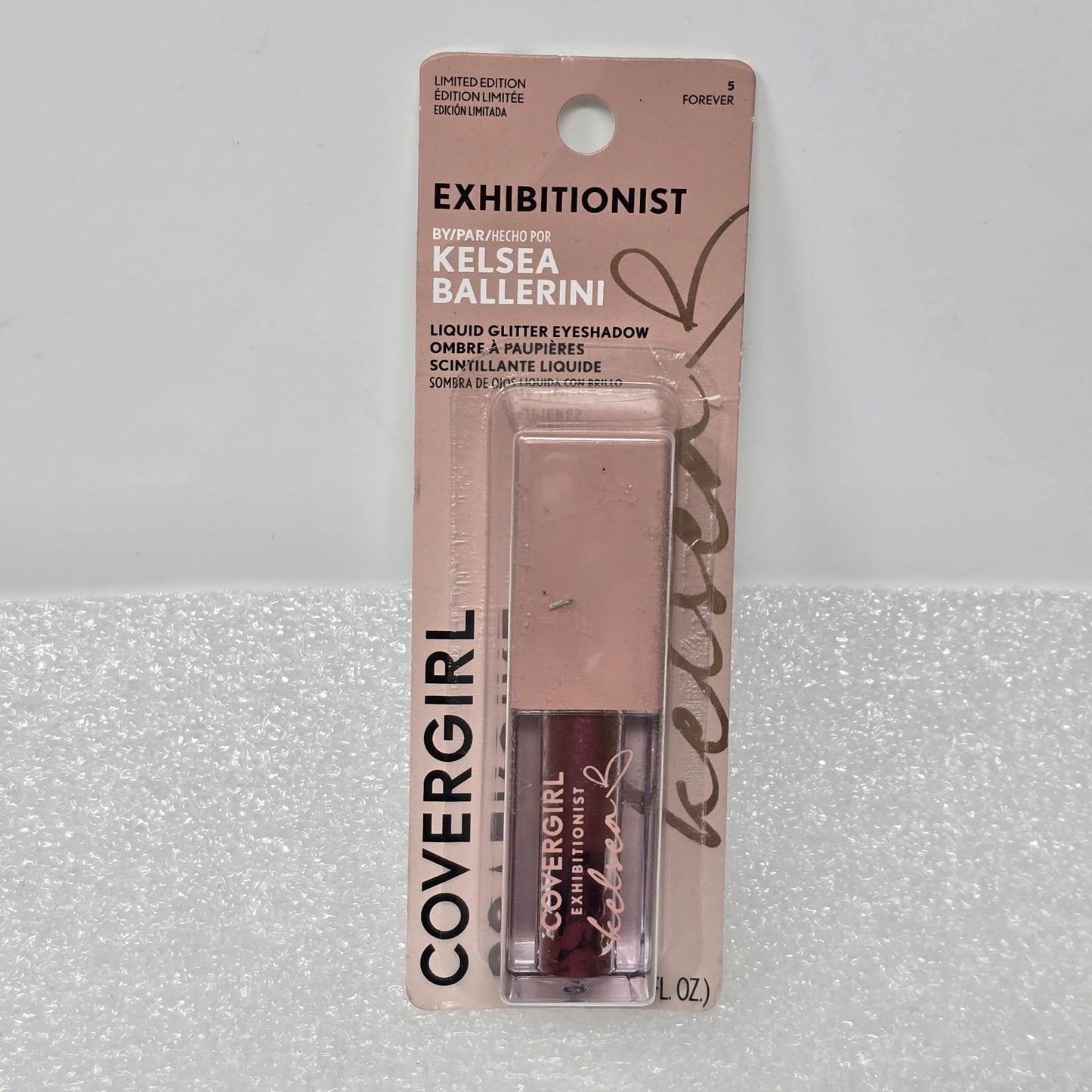 Covergirl Exhibitionist Kelsea Ballerini Liquid Glitter Eyeshadow Shade Forever