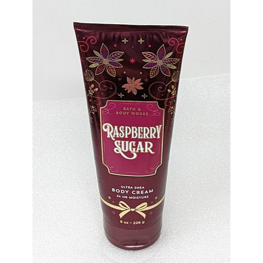 Bath & Body Works Raspberry Sugar Ultra Shea Body Cream 8 oz