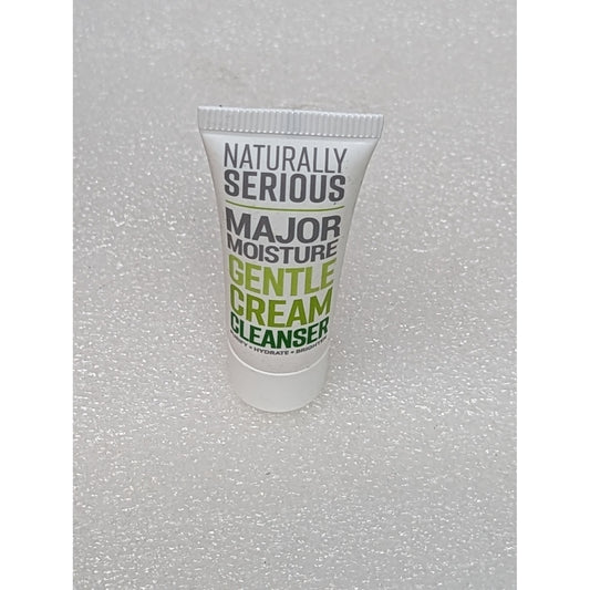 Naturally Serious Major Moisture Gentle Cream Cleanser .25 Oz Travel Size