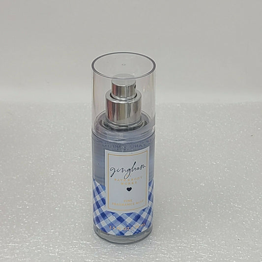 Bath & Body Works Gingham Fine Fragrance Mist Body Spray Splash 2.5 oz Travel Sz