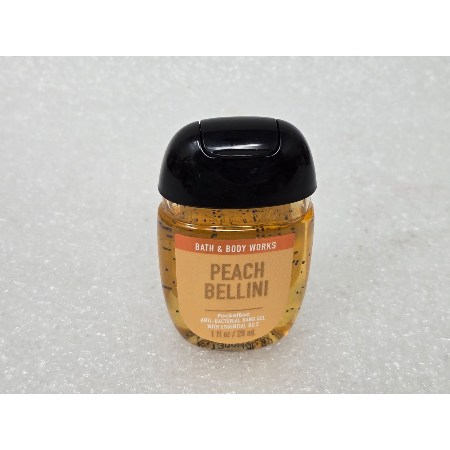 Bath & Body Works Peach Bellini Anti-Bacterial Hand Gel 1 Fl Oz Pocketbac