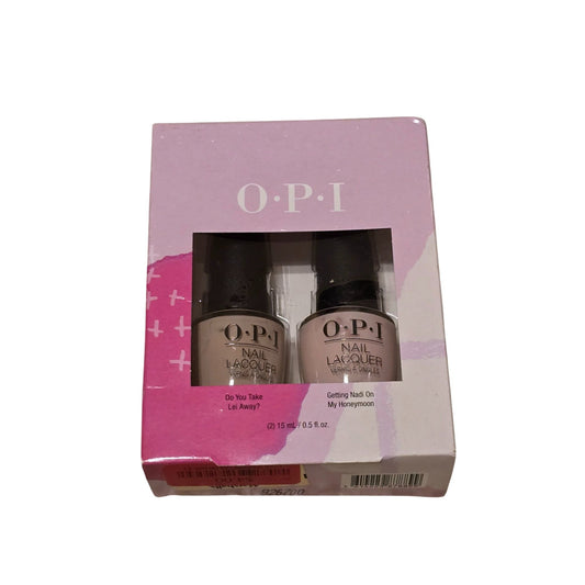 O.P.I Nail Polish Duo Set Do You Take Lei Away & Getting Nadi On My Honeymoon