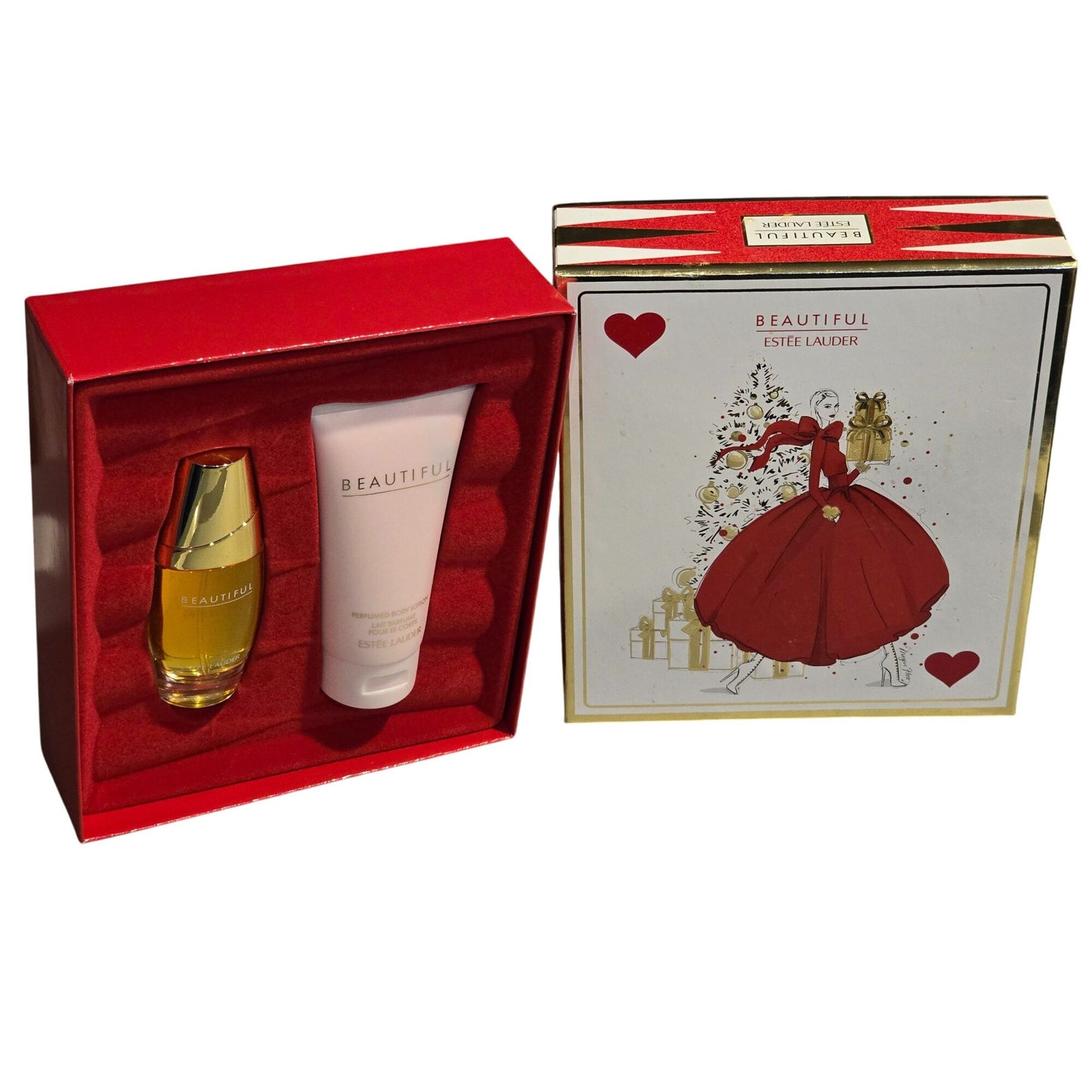 Estee Lauder Beautiful Perfume & Body Lotion Gift Set