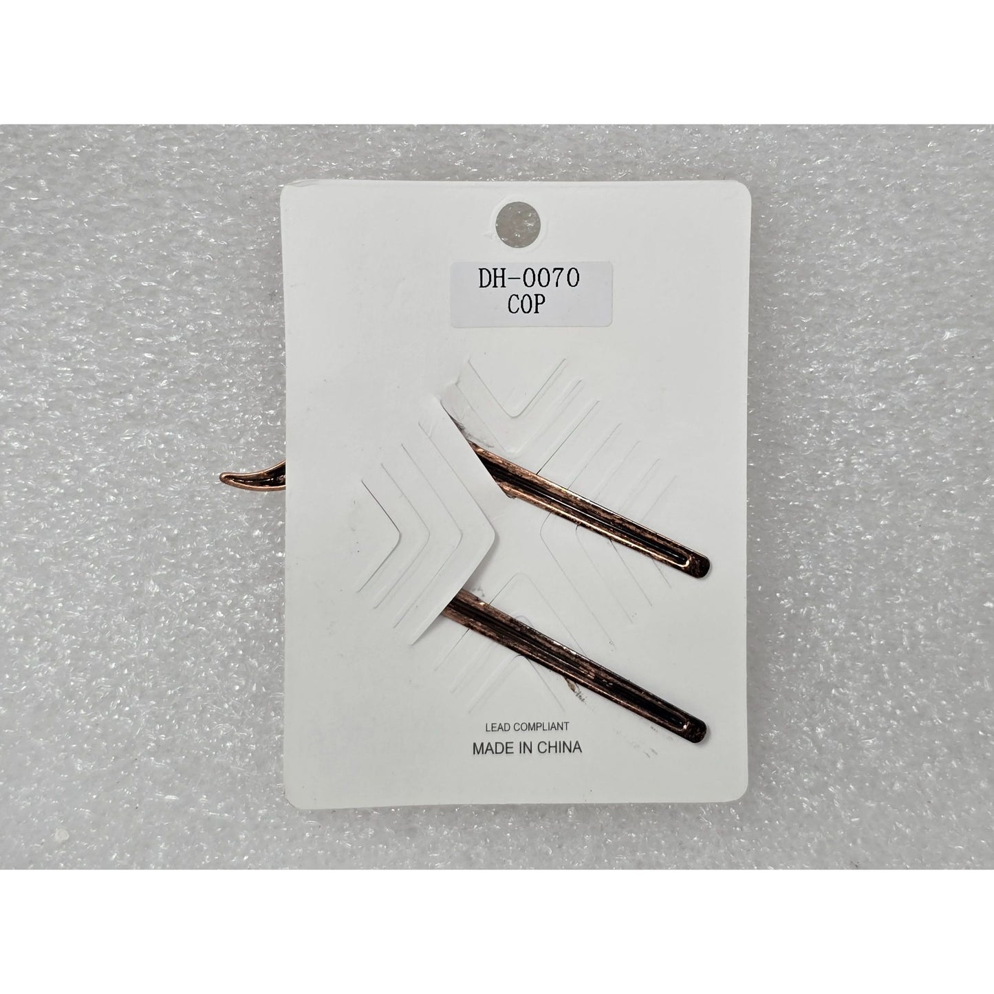 Set Of 2 Boho Style Hair Clips W/ Decorative Designs & Gemstone Accents Western