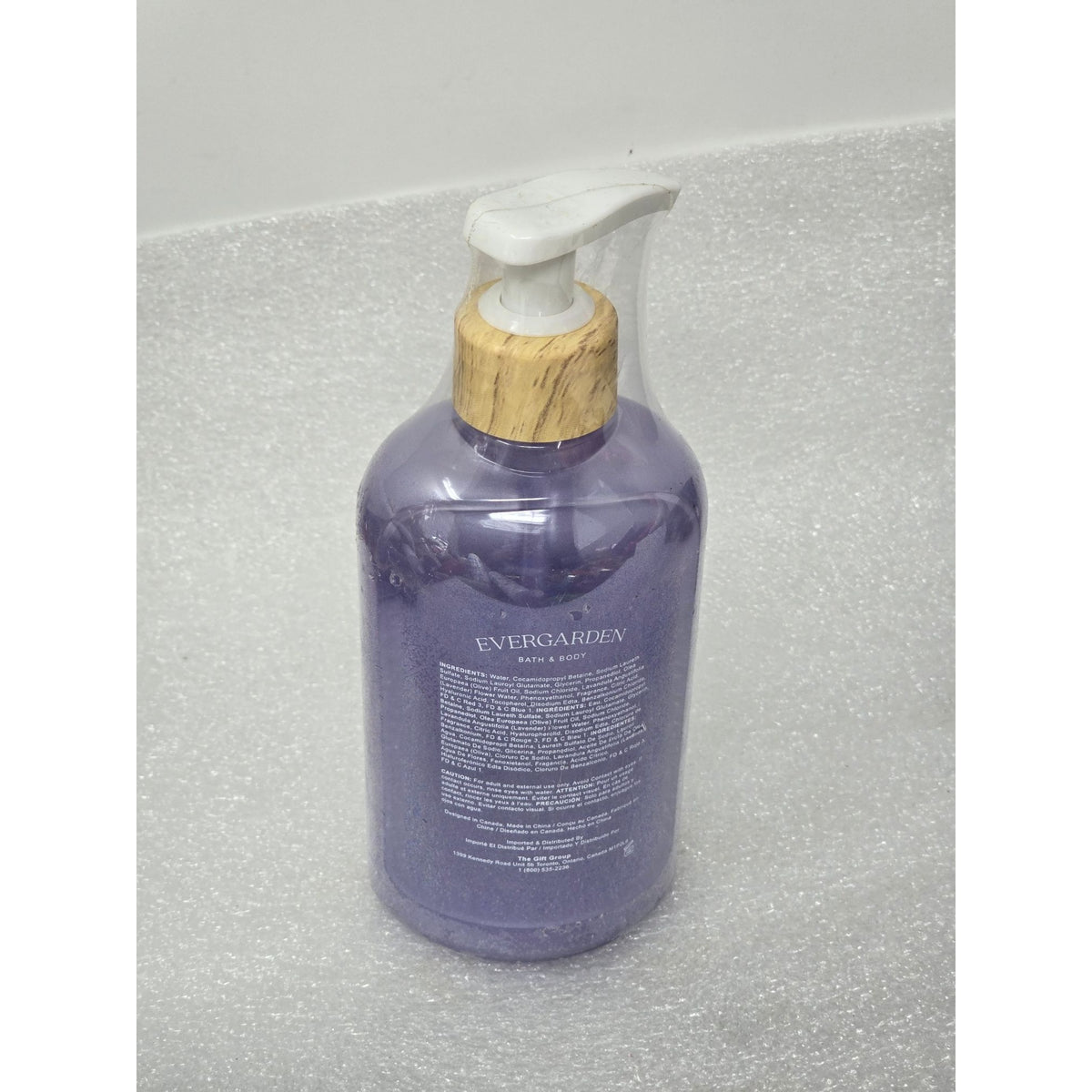 Evergarden Fresh Lavender Hand Wash 300ml With Pump Bath & Body Gentle Formula