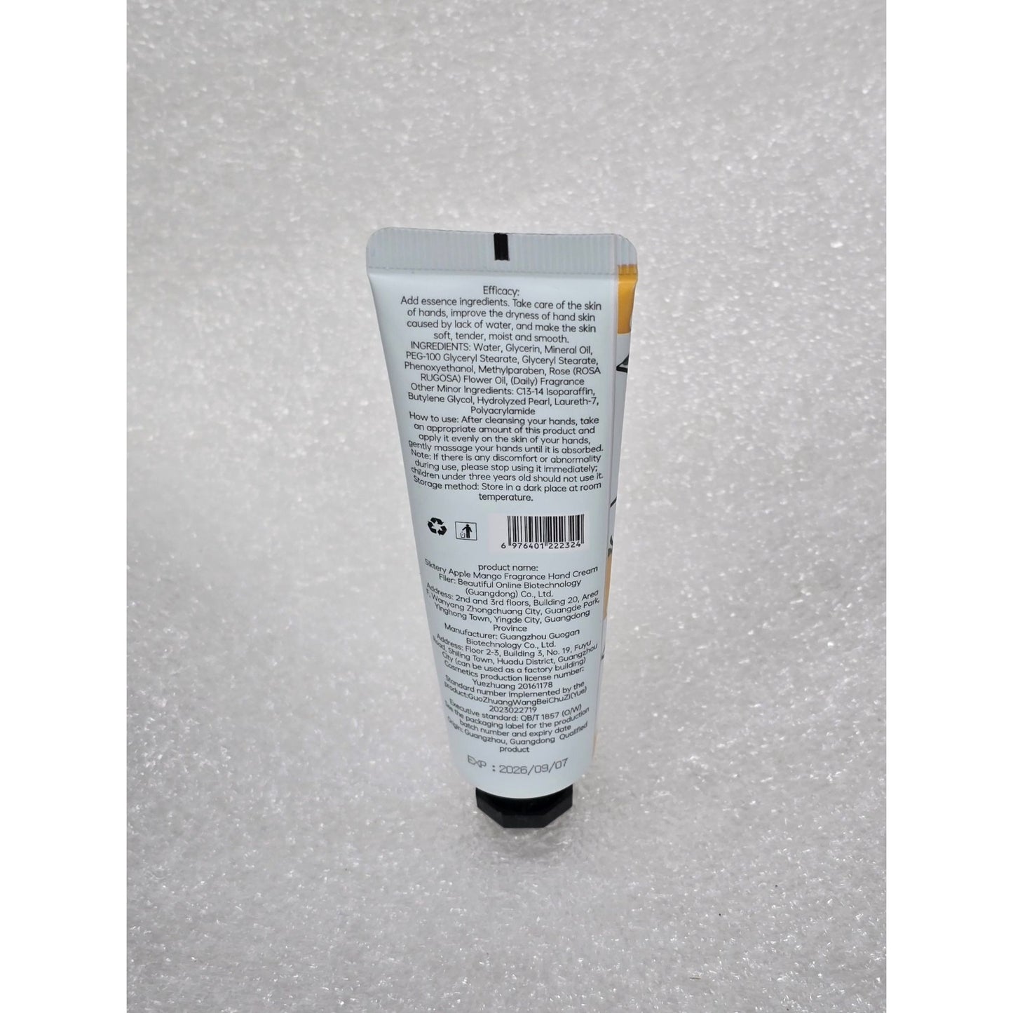 5iktery Apple Mango Fragrance Hand Cream 30g For Soft & Moist Skin