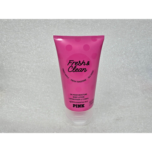 Victoria's Secret Pink Fresh & Clean Body Lotion Sweet Apple Tangerine 2.5 oz