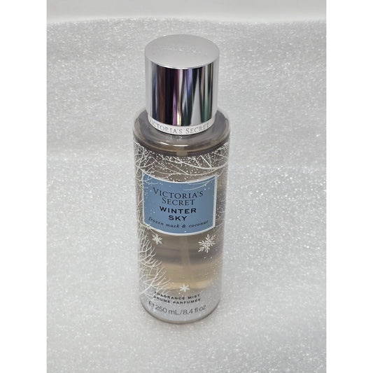 Victoria's Secret Winter Sky Fragrance Mist 250 Ml Frozen Musk & Coconut