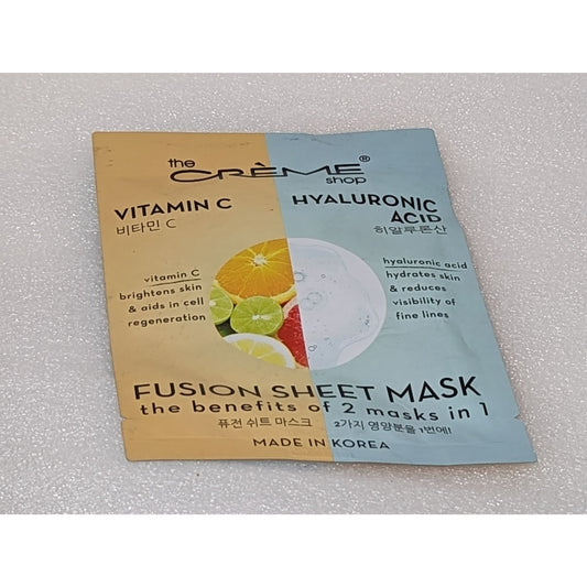 The Creme Shop Fusion Sheet Mask Vitamin C & Hyaluronic Acid