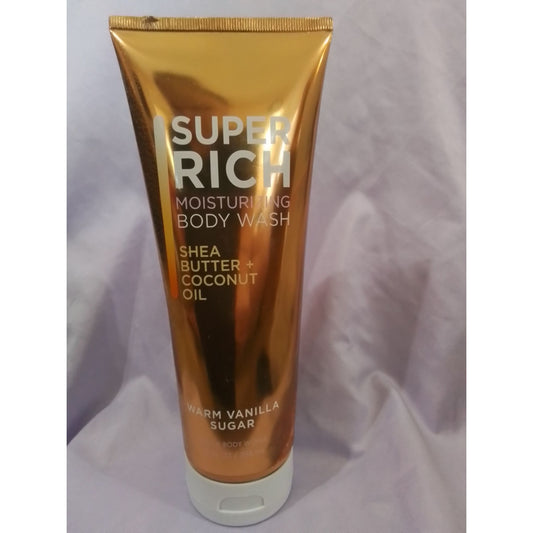 Bath & Body Works Super Rich Moisturizing Body Wash Warm Vanilla Sugar