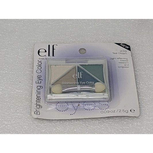 E.l.f. Cosmetics Brightening Eye Color Eyeshadow 2019 Teal Dream 2.5g