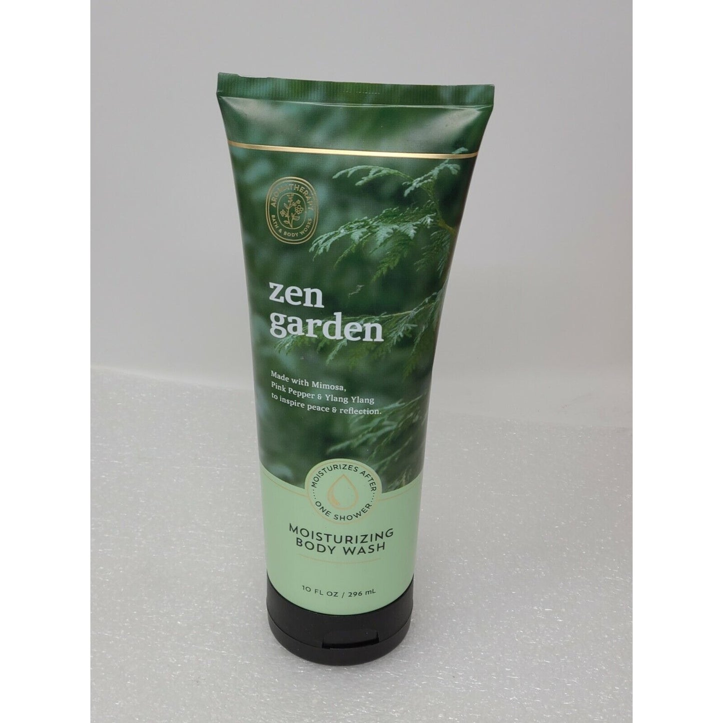 Bath & Body Works Aromatherapy Zen Garden Moisturizing Body Wash 10 oz