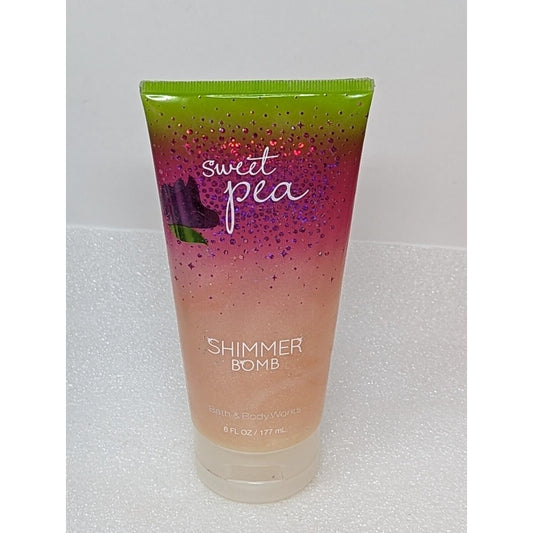 Bath & Body Works Sweet Pea Shimmer Bomb Lotion 6 oz