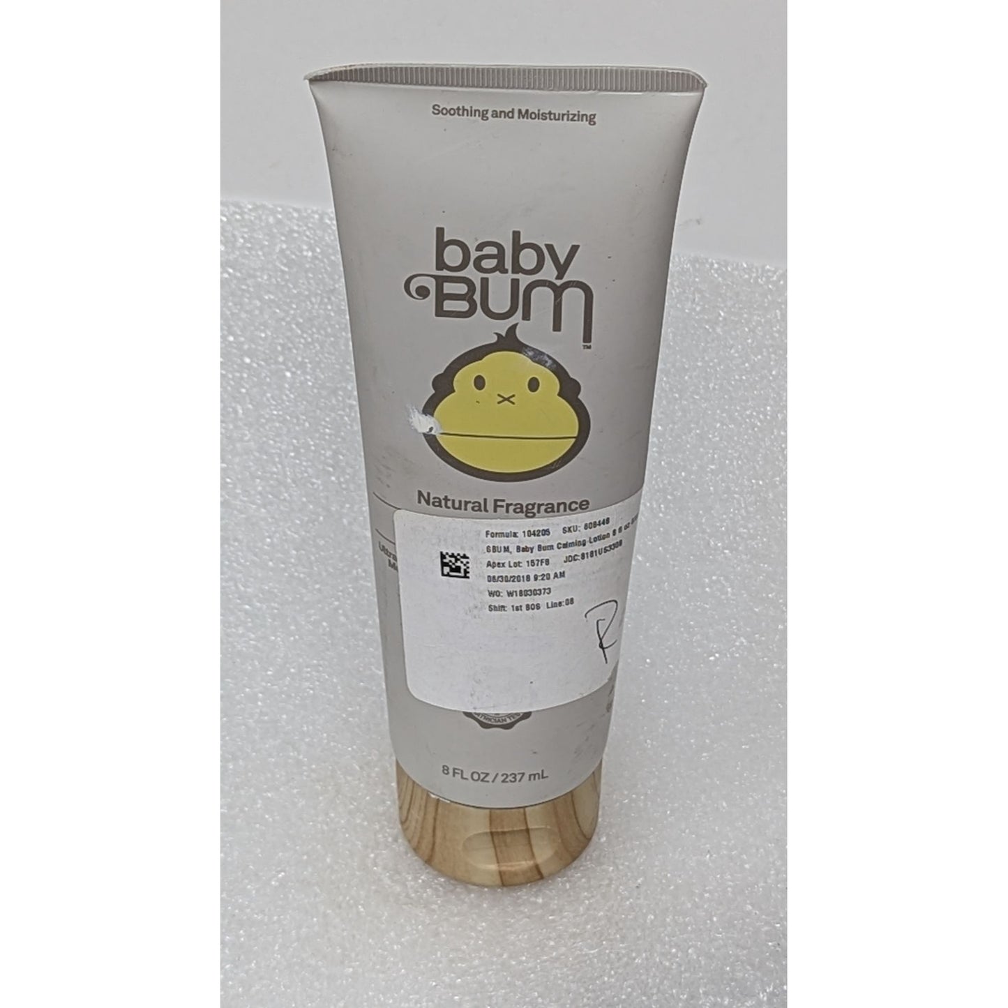 Baby Bum Natural Fragrance Moisturizing Calming Lotion 8 Fl Oz Lavender Coconut