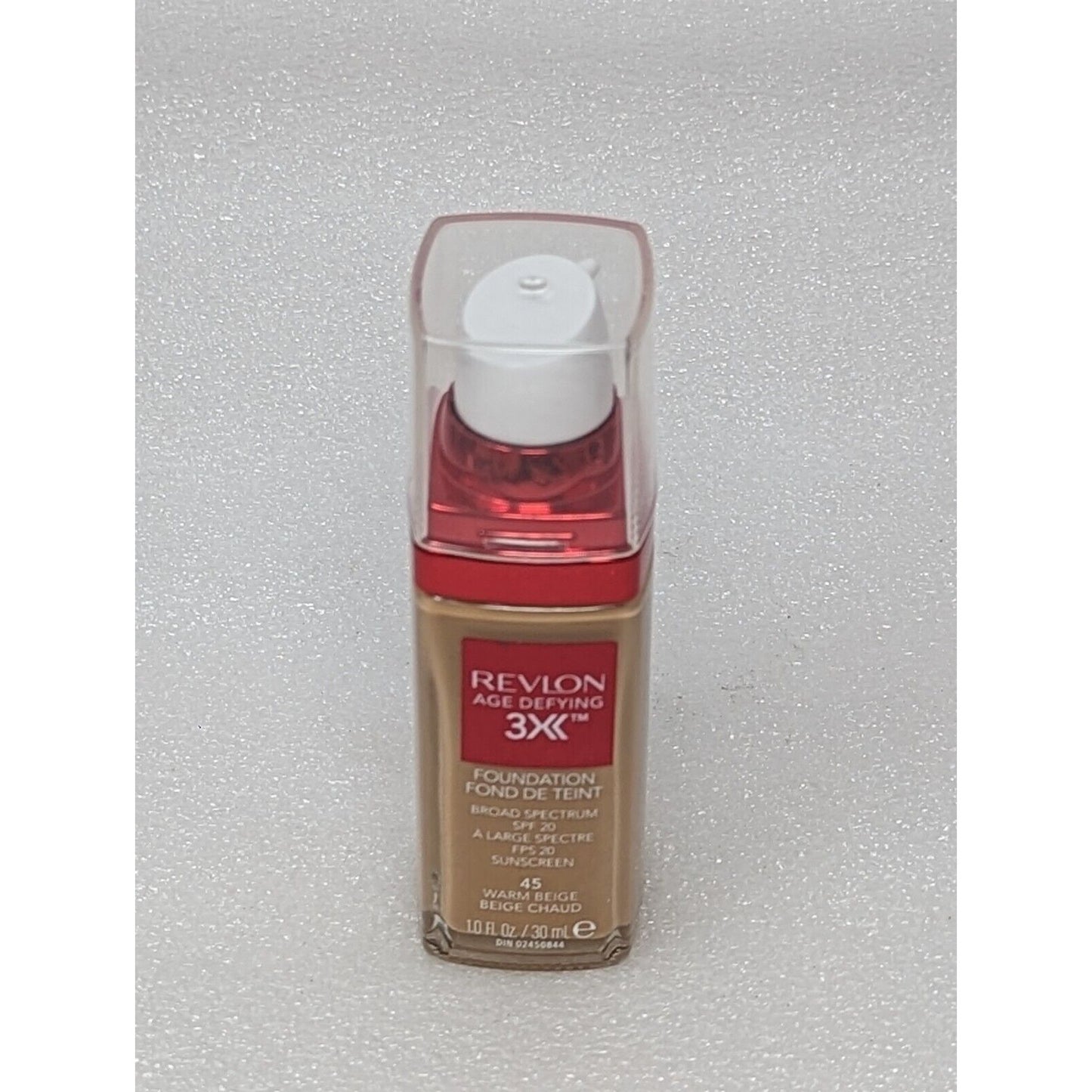 Revlon Age Defying 3X Foundation 45 Warm Beige