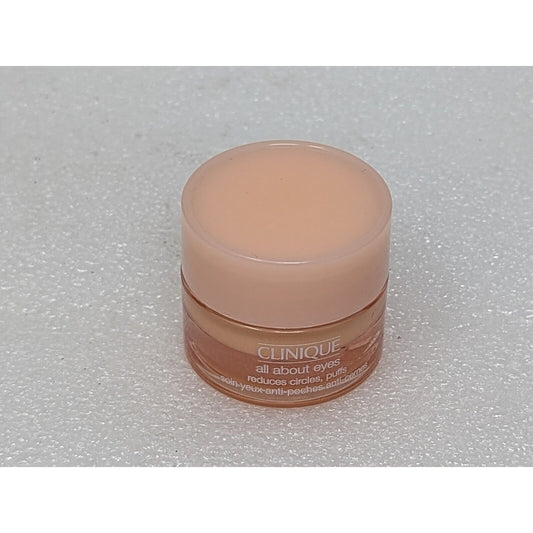 Clinique All About Eyes Reduces Circles, Puffs 7 ml/.21 oz Travel Size