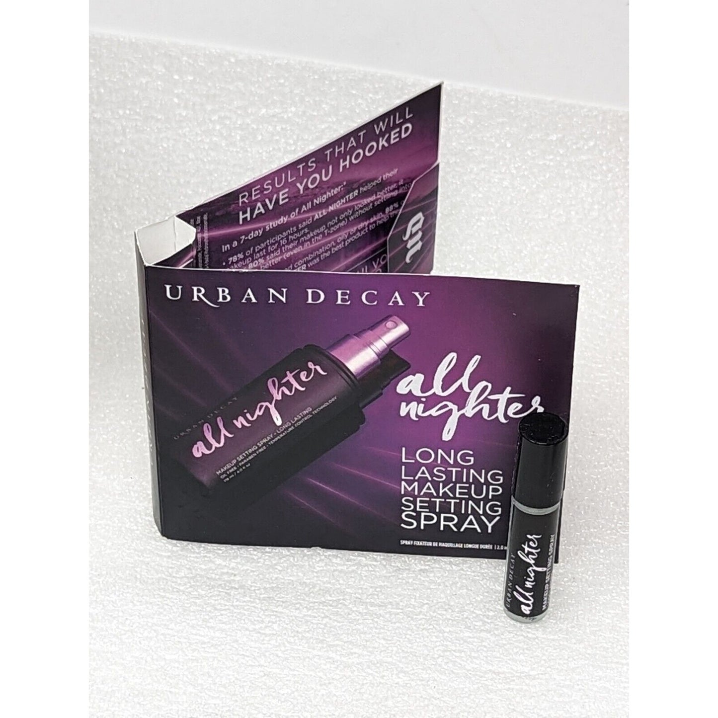 Urban Decay All Nighter Long Lasting Makeup Setting Spray .06 oz Travel Size