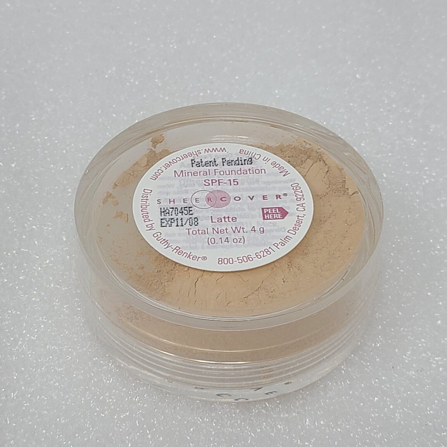 Sheer Cover Latte Mineral Powder Foundation 4 g / .14 oz