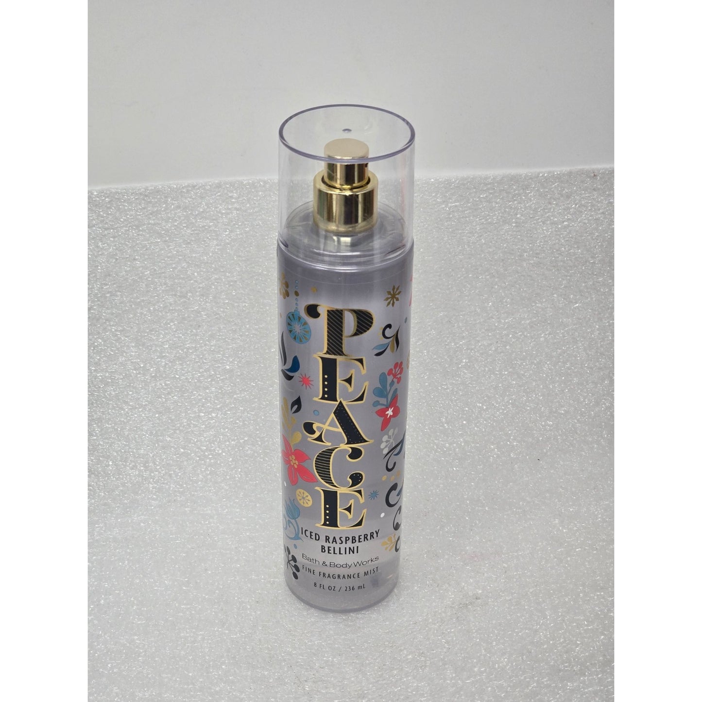 Bath & Body Works Peace Iced Raspberry Bellini Fine Fragrance Mist 8 Fl Oz