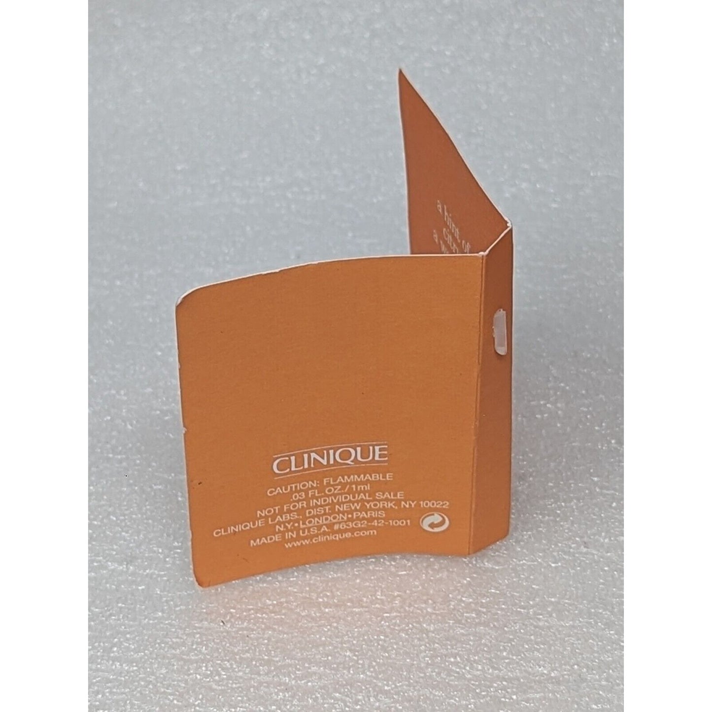 Clinique Happy For Women Fragrance Perfume Vial Sample .03 oz