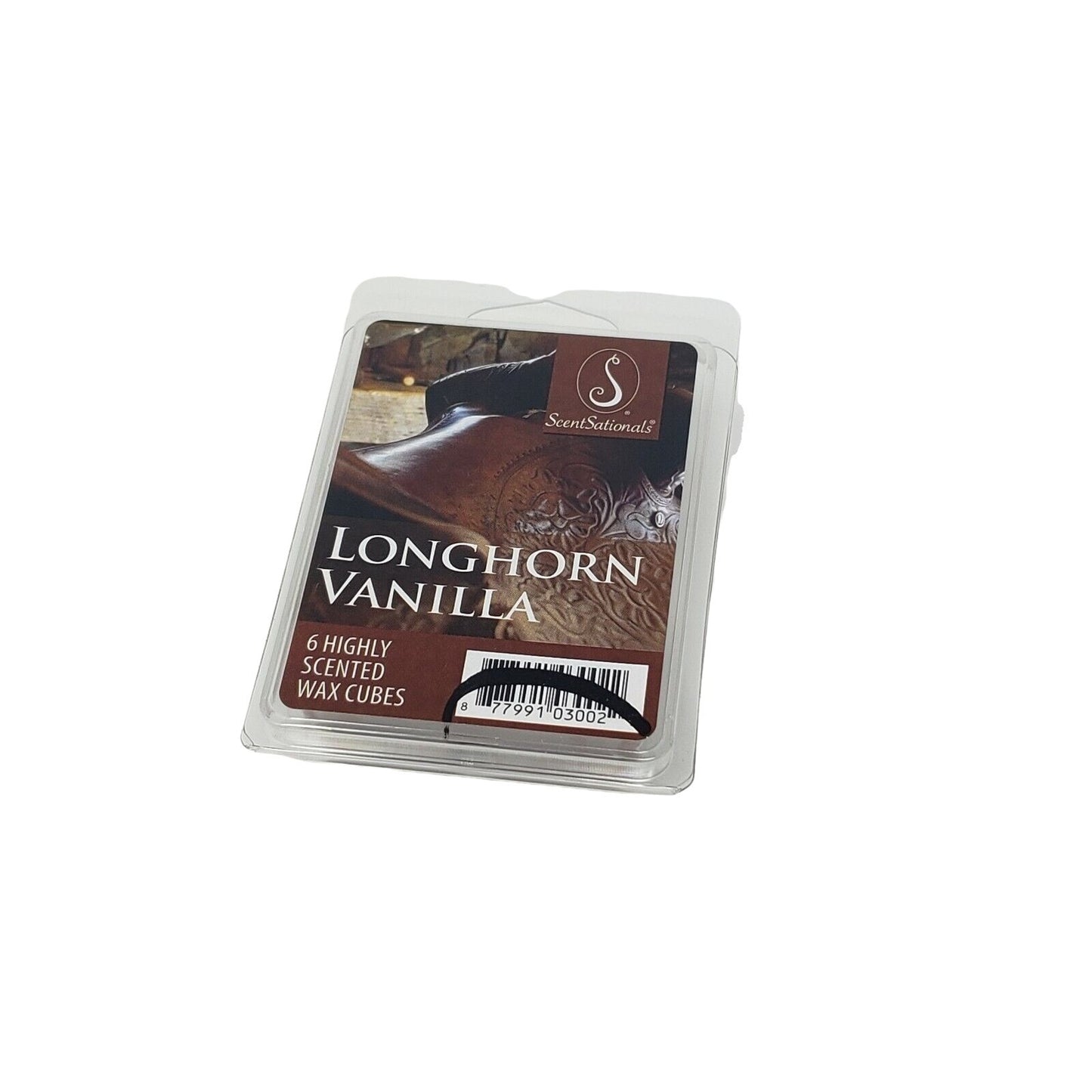 ScentSationals Highly Scented Wax Cubes 2.5 oz Longhorn Vanilla Fragrance