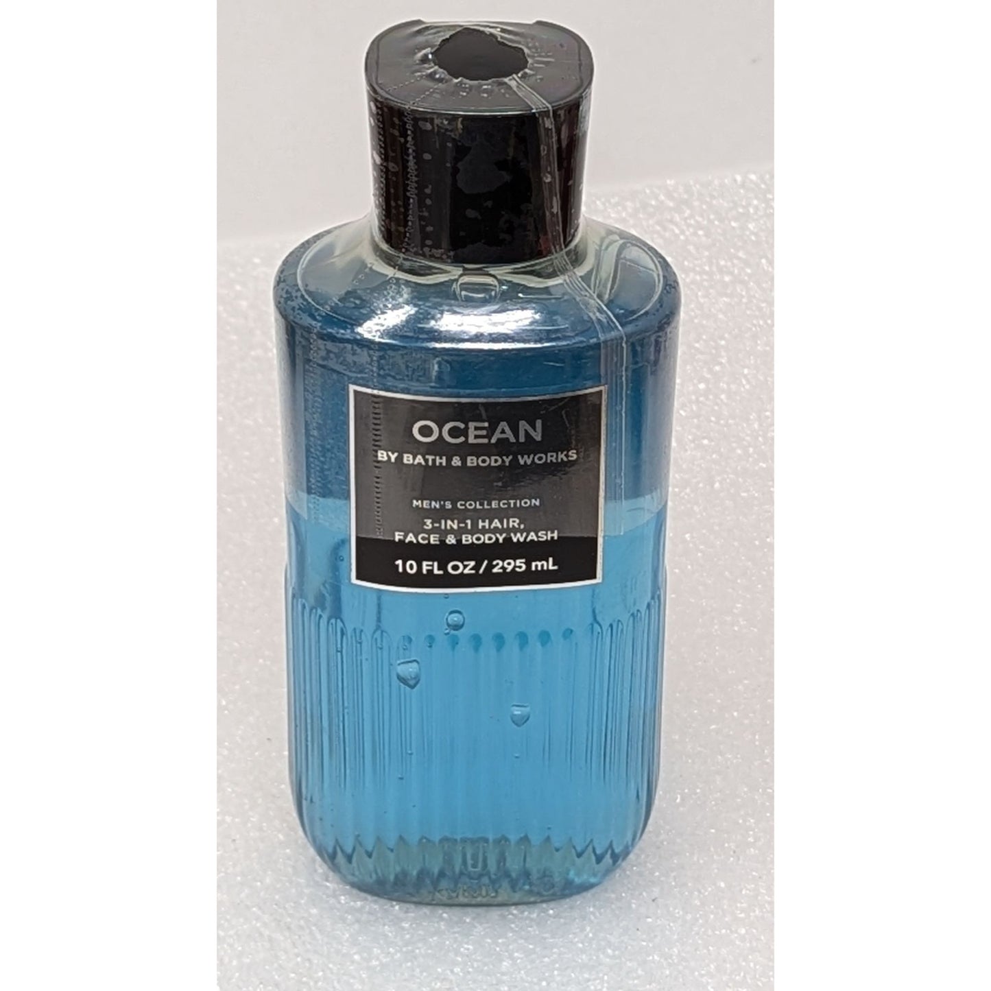 Bath & Body Works Ocean 3-in-1 Men's Hair Face & Body Wash 10 Fl Oz/295 mL