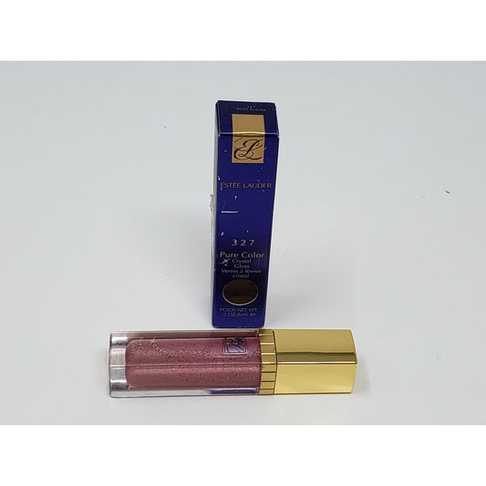 Estee Lauder Pure Color Crystal Lip Gloss 327 Rose Sugar .2 oz