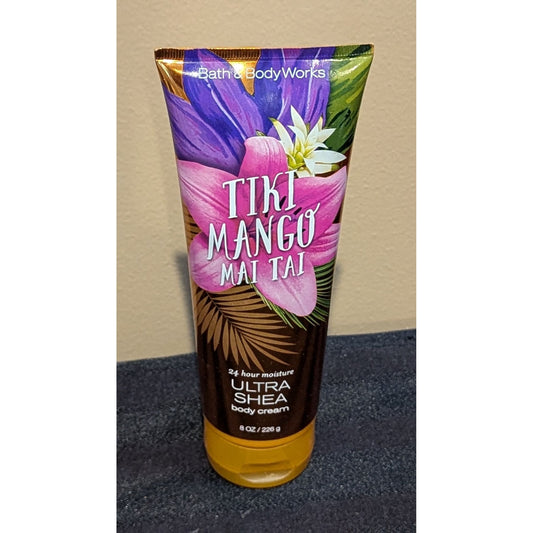 Bath & Body Works Tiki Mango Mai Tai Ultra Shea Body Cream 8 Oz