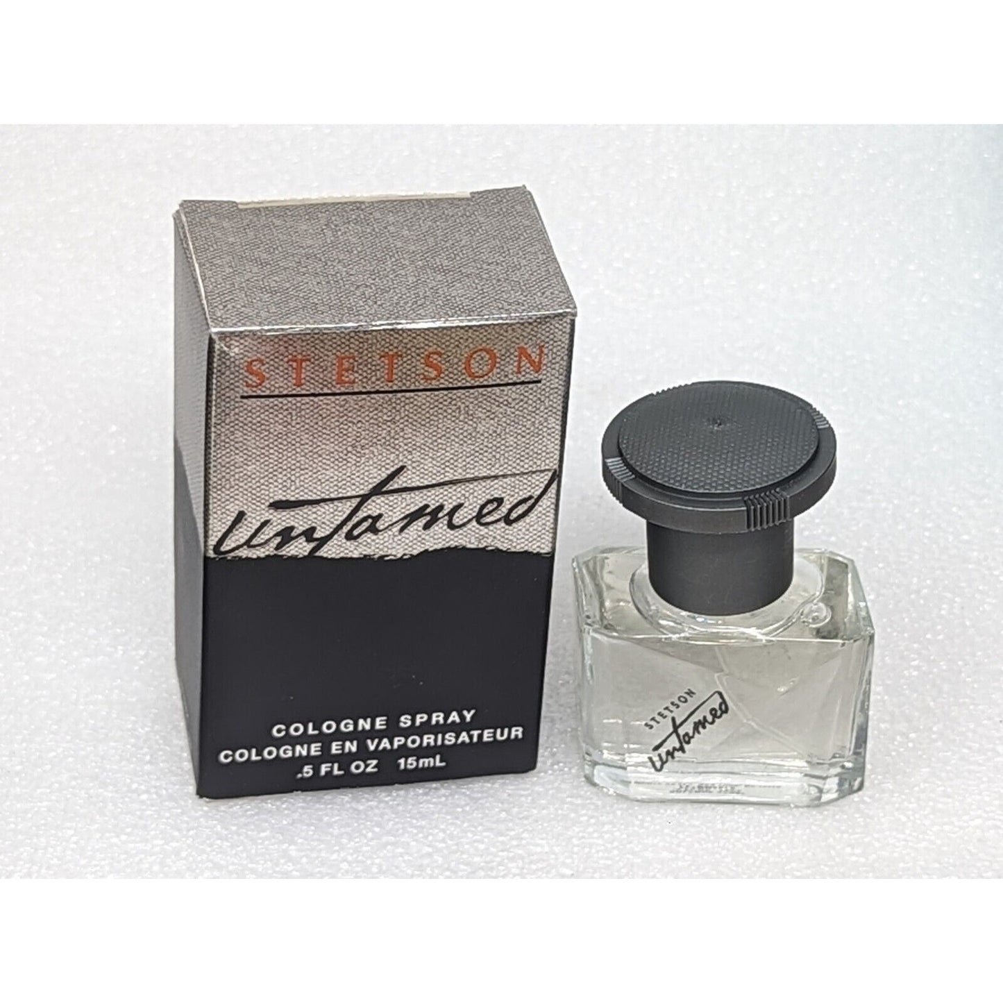 Vintage Stetson Untamed Cologne Spray .5 Oz / 15 mL