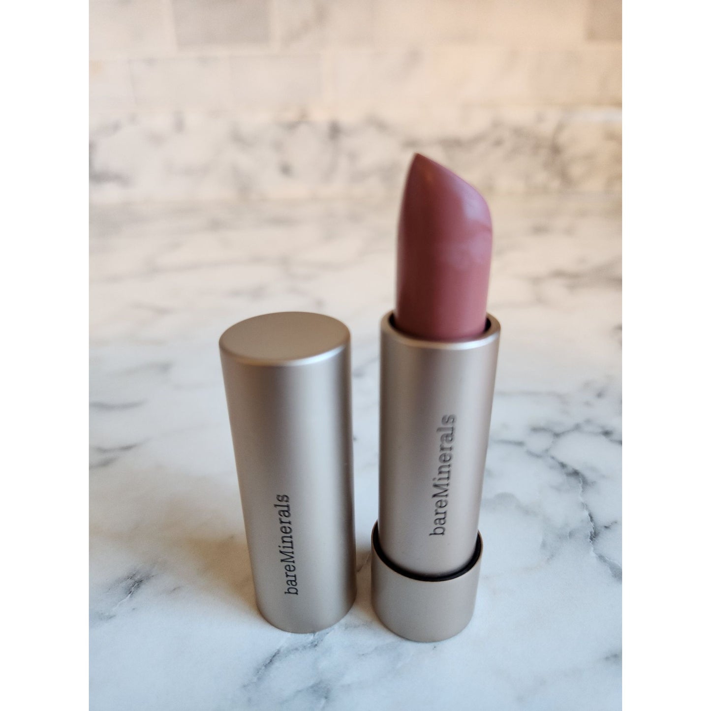 BareMinerals Mineralist Hydra-Smoothing Lipstick Grace Pink Nude 0.12 oz