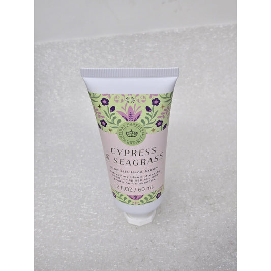 Castelbel Cypress & Seagrass Aromatic Hand Cream Limited Edition 2 Oz