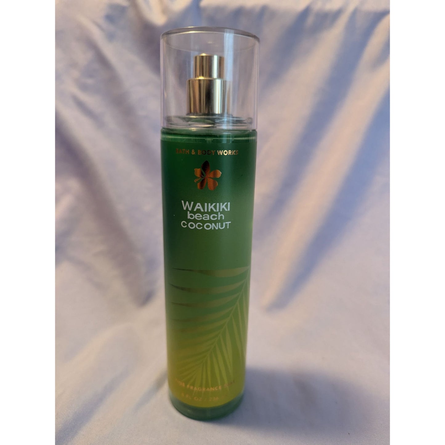 Bath & Body Works Waikiki Beach Coconut Fine Fragrance Mist 8 Oz Tropical Scent