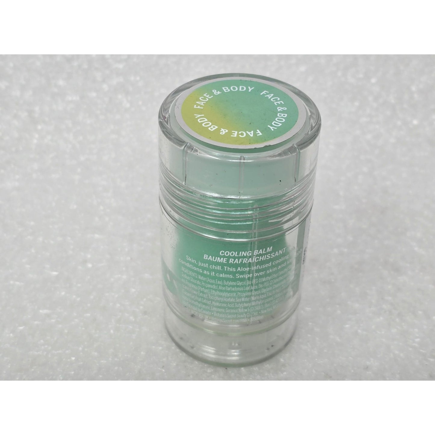 Victoria's Secret Pink Aloe Stick Aloe Cooling Balm Pink For Face & Body