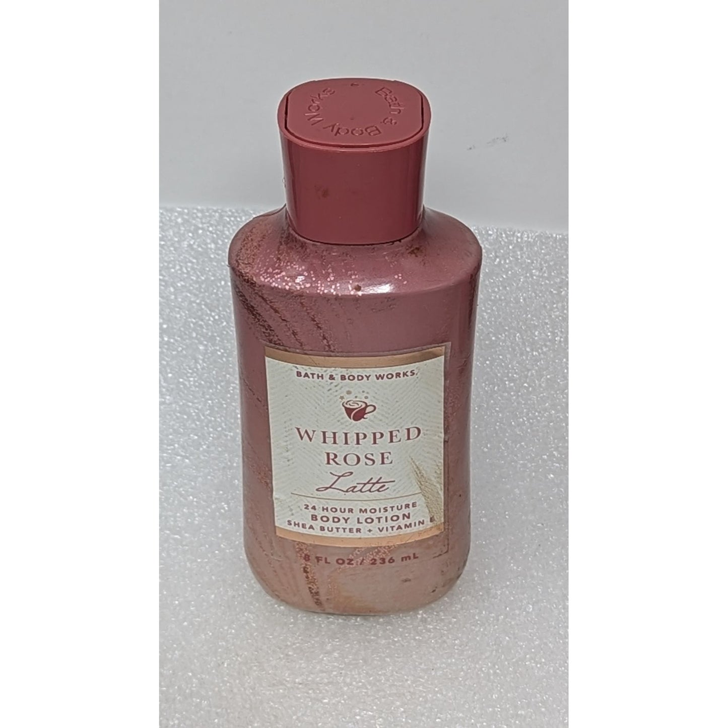 Bath & Body Works Whipped Rose Latte Body Lotion 8 Fl Oz Shea Butter & Vitamin E