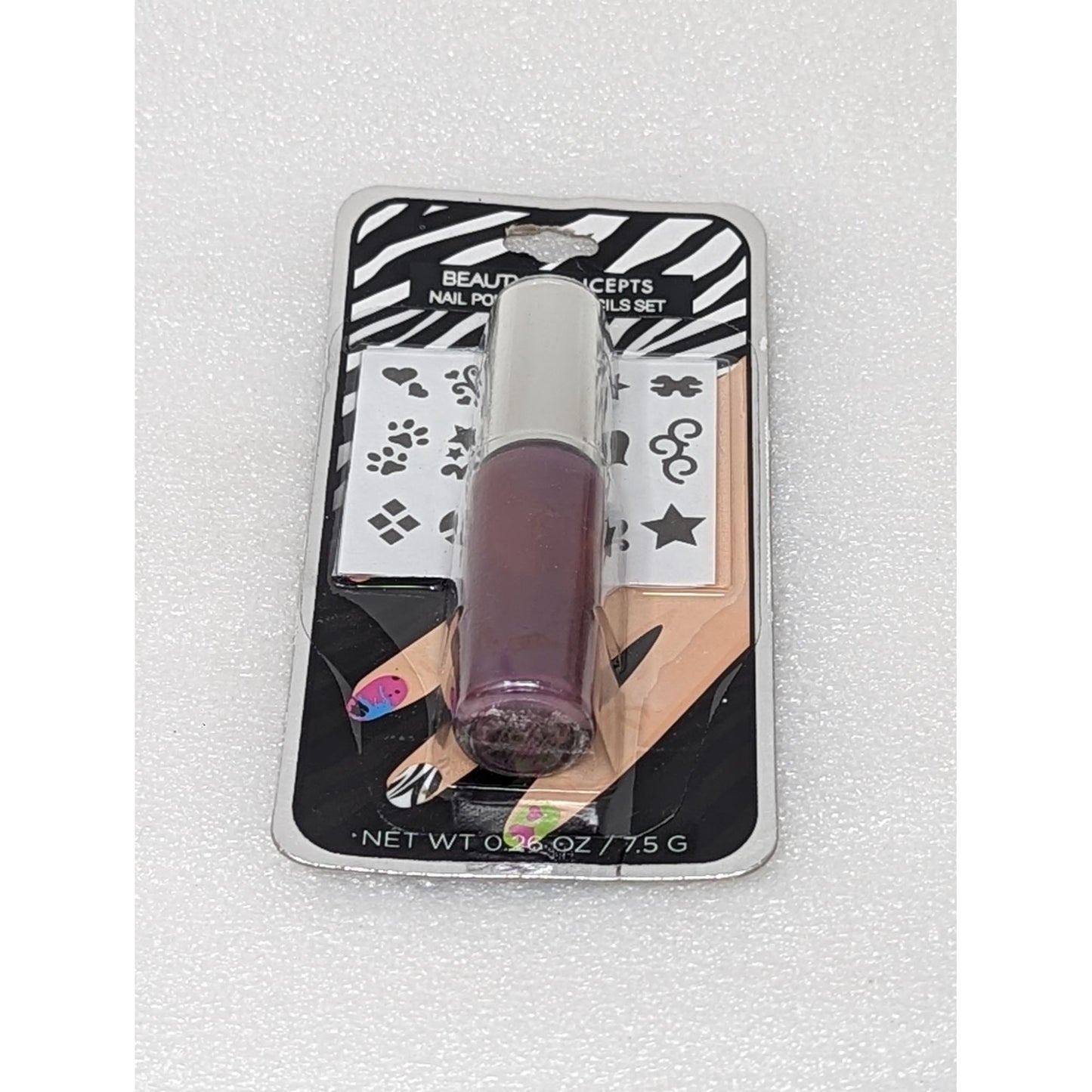 Beauty Concepts Nail Polish & Stencils Set