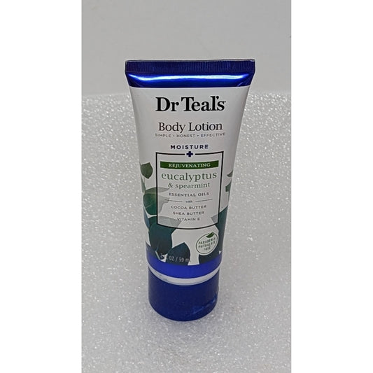 Dr Teal's Rejuvenating Body Lotion Eucalyptus & Spearmint 2 Fl Oz