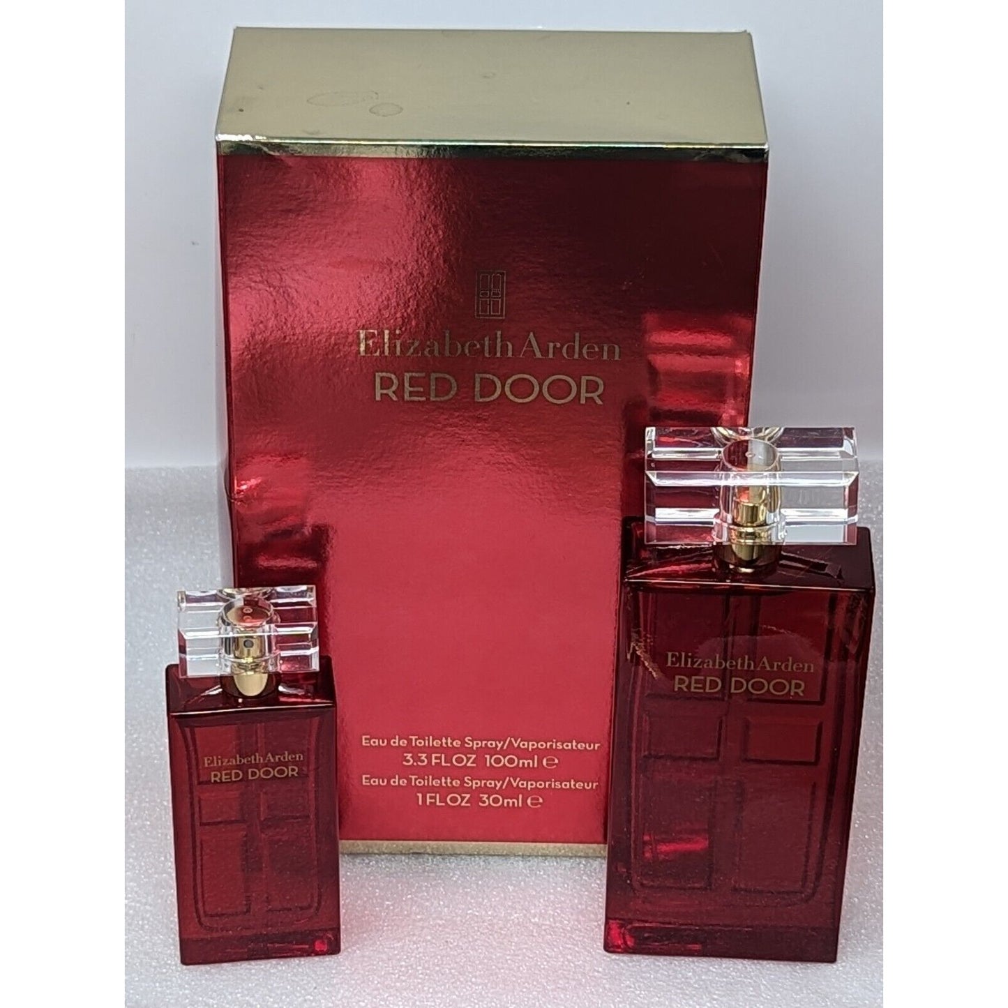 Elizabeth Arden Red Door 2 Piece Perfume Gift Set 3.3 oz & 1 oz Eau De Toilette