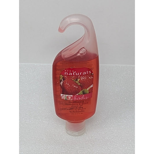 Avon Naturals Strawberry and Guava Conditioning Shower Gel 5 oz