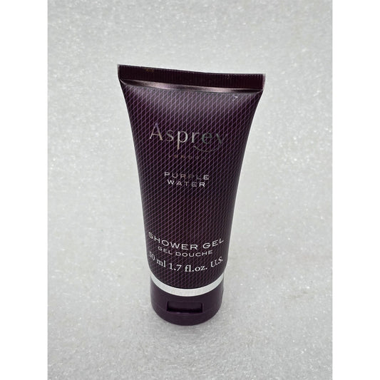Asprey Londin The Ritz Purple Water Shower Gel 1.7 Fl Oz Travel Size Luxury