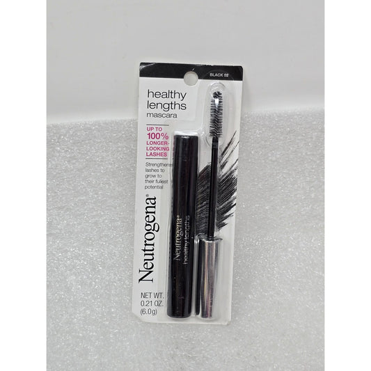 Neutrogena Healthy Lengths Mascara Black 02 Strengthens & Lengthens Lashes